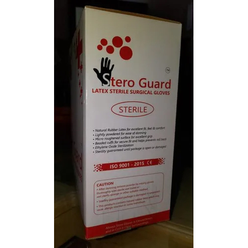 Sterile Surgical Gloves - Medical Grade, Disposable White Gloves | Sterilized For Infection Control, Ideal For Surgical Procedures