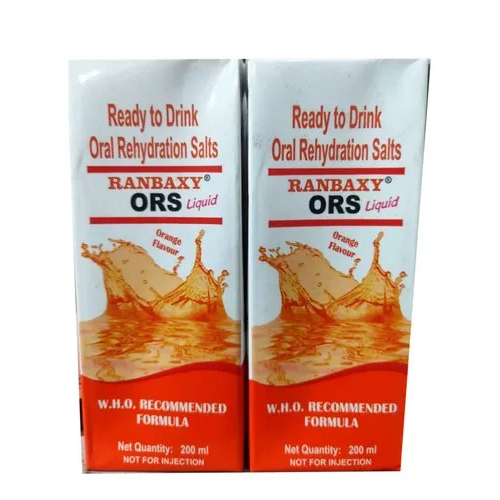 200 ml Ranbaxy Orange Oral Rehydration Salts
