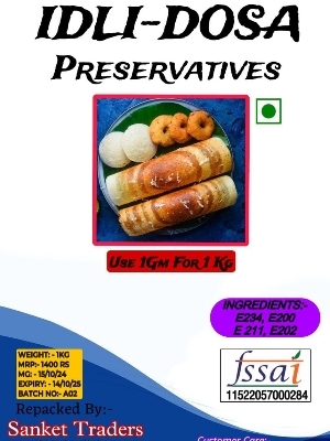 Idli Dosa Preservative