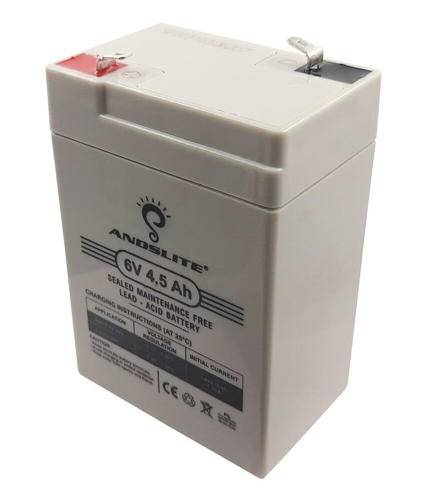 6V 4.5Ah SMF Battery