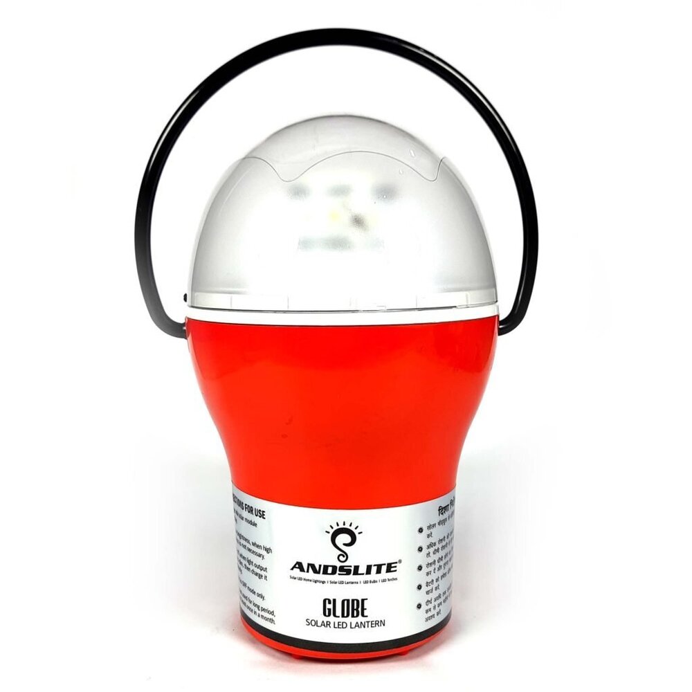 Globe LED Solar Rechargeable Lantern