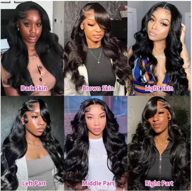 The Devote 100% Brazilian Remy Human Hair Body Wave Lace Front Wig | HD Transparent 13x4 / 13x6 Loose Water Wave Wig