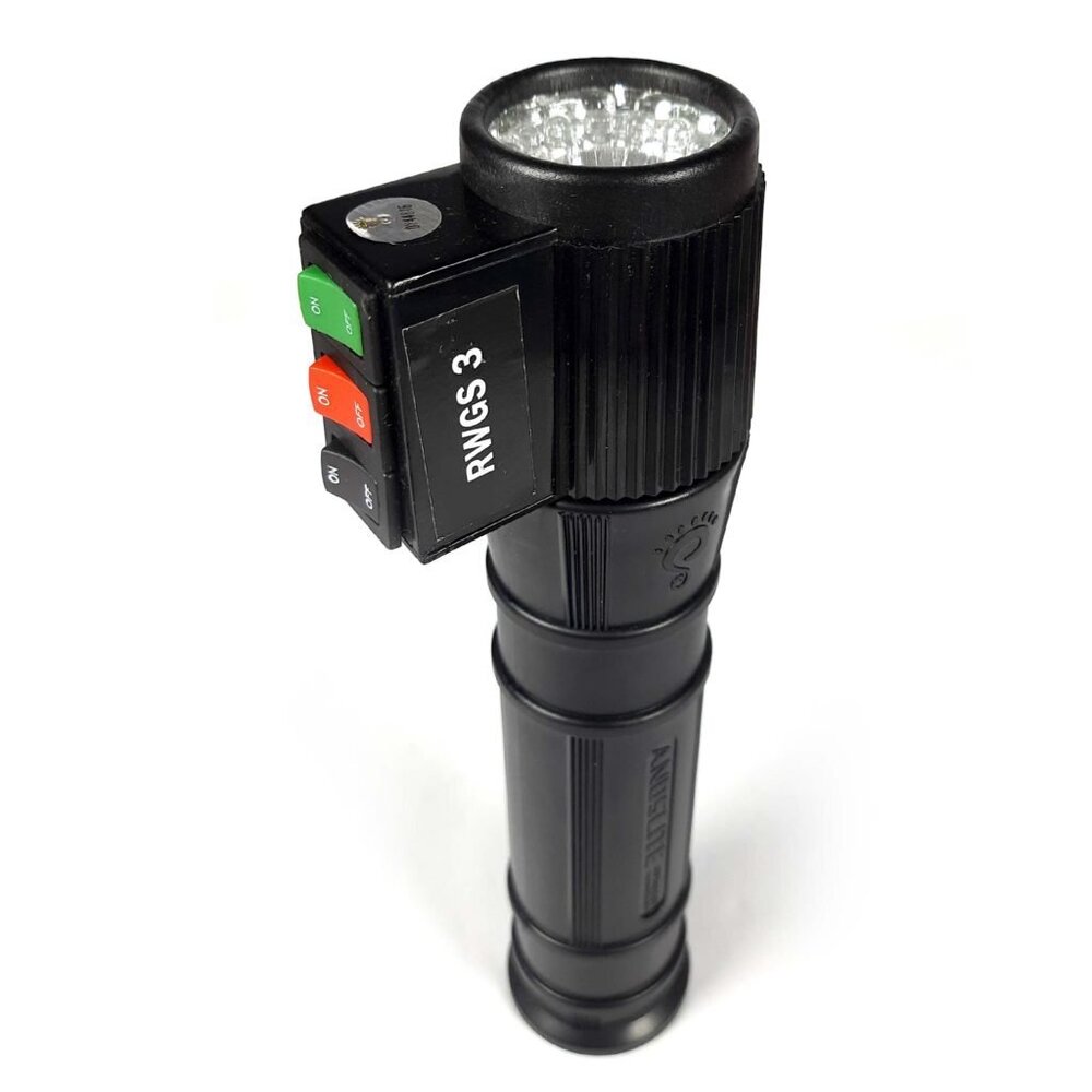RWGS 3 Tri Colour Rechargeable Signal Torch
