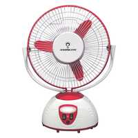 Aeroflow 6 Rechargeable Table Fan - Blade Diameter: 16 Inch (in)