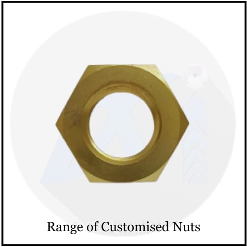 Brass Nuts - Application: For Fittings Or Connectings