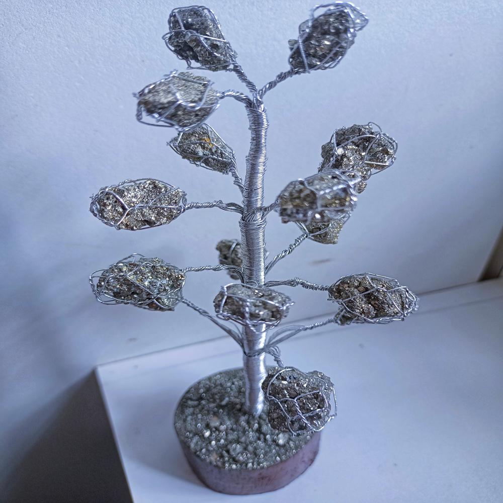 Original Pyrite Stone Tree / Home Decoration Showpiece - Design Type: Unique Designe