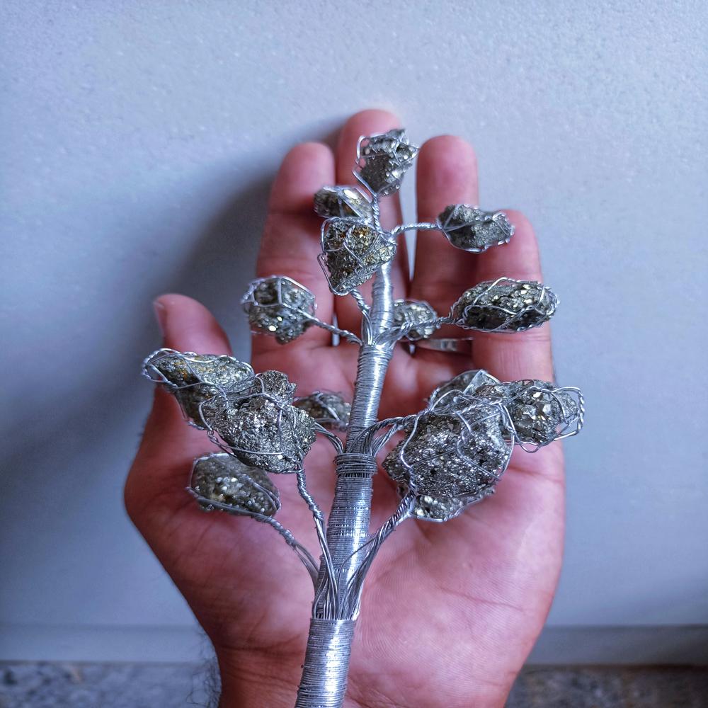 Original pyrite stone tree / HOME DECORATION SHOWPIECE