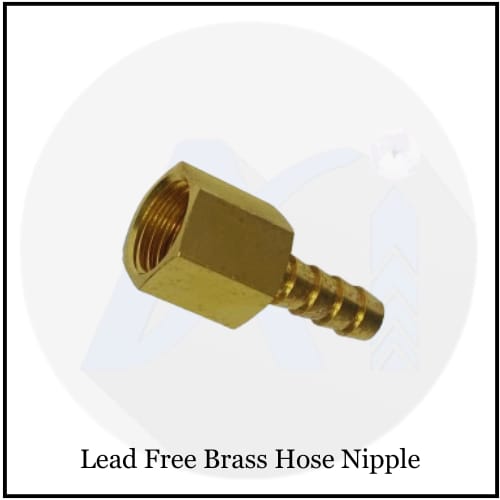 Lead Free Brass Hose Nipple