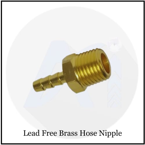 Lead Free Brass Hose Nipple