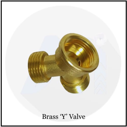 Brass Valve - Color: Natural