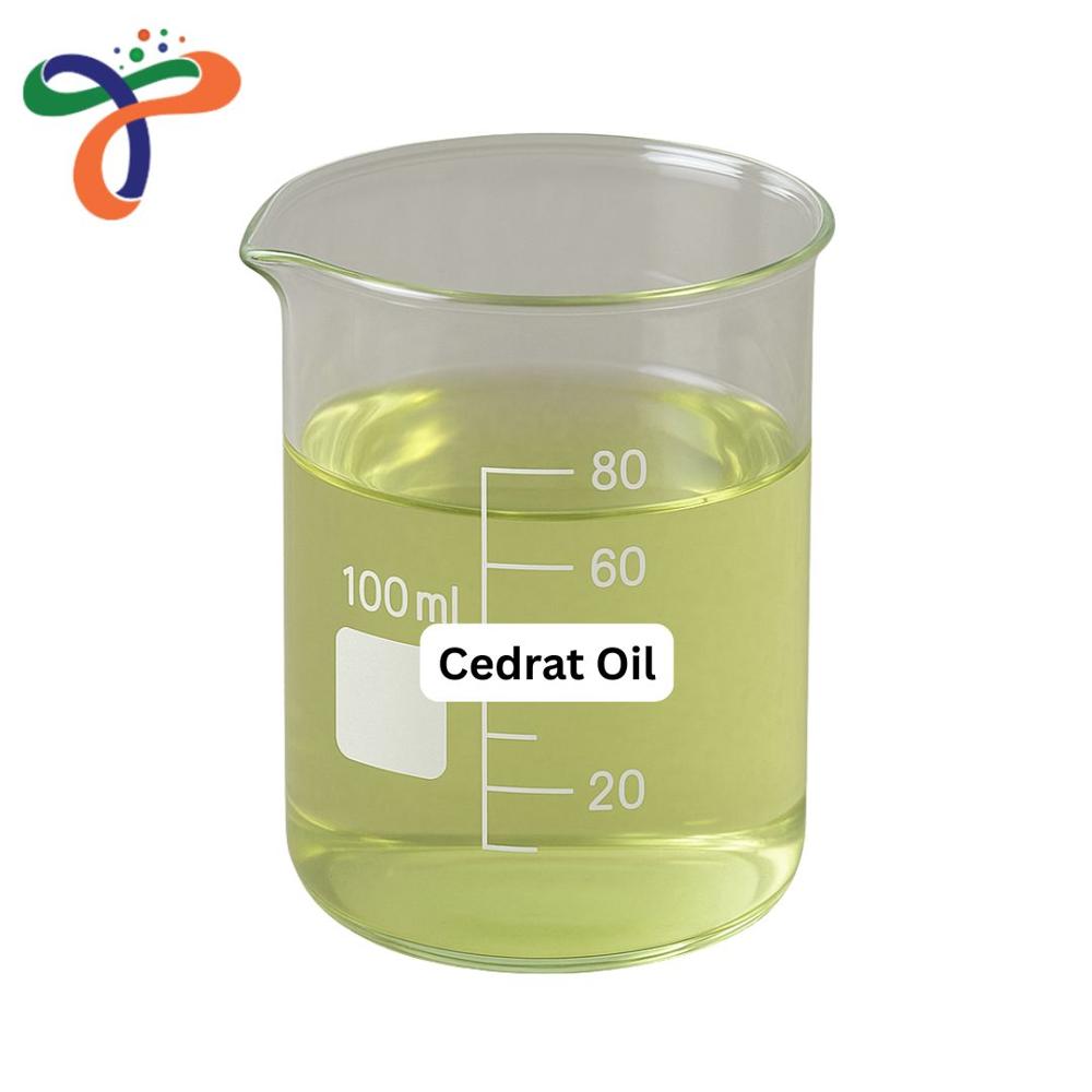 Cedrat Oil - Cold Pressed Citrus Medica Peel, Pale Yellow Liquid | Therapeutic Grade, Non-toxic, Zesty Citrus Aroma