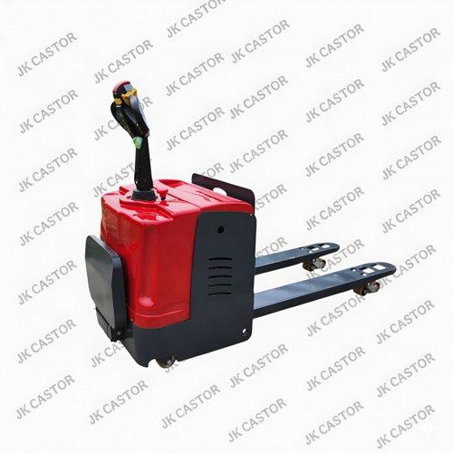 Battery Operated Pallet Truck - Color: Red And Black