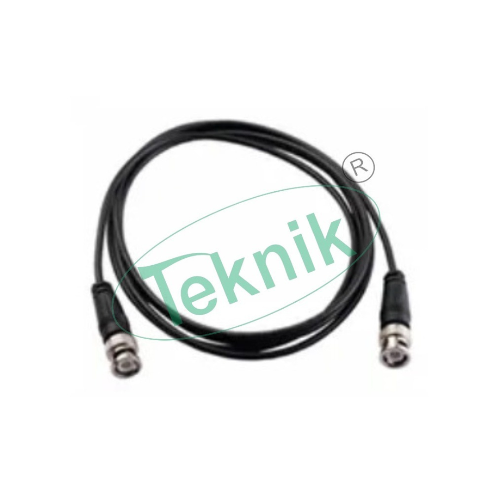 Cordon Bnc - 4 Mm Bnc Cord With Double Safety Sockets, Max Voltage 500v | Ideal For General Lab Equipments