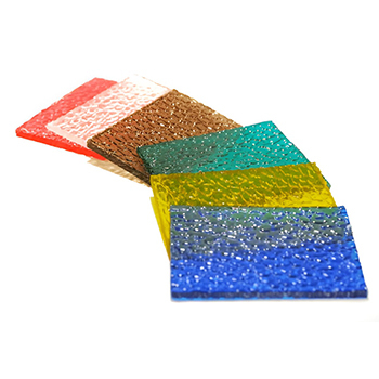 Multicolor Polycarbonate Diamond Sheet - Features: Durable