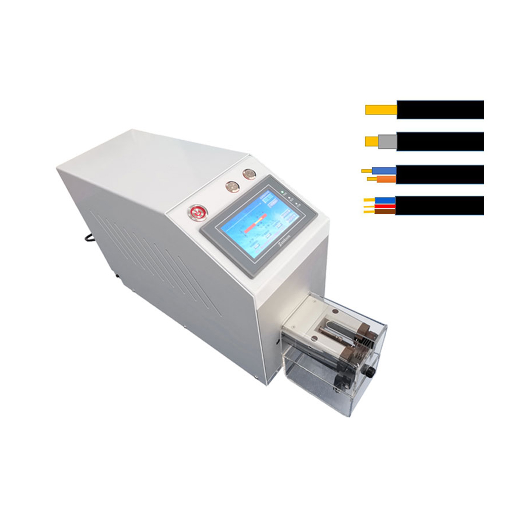 High Precision Electric Wire Stripping Machine - Color: White