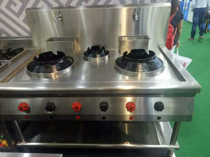 Gas Bhatti - Stainless Steel, Customizable Size | Ideal For Commercial Kitchens And Industrial Food Preparation