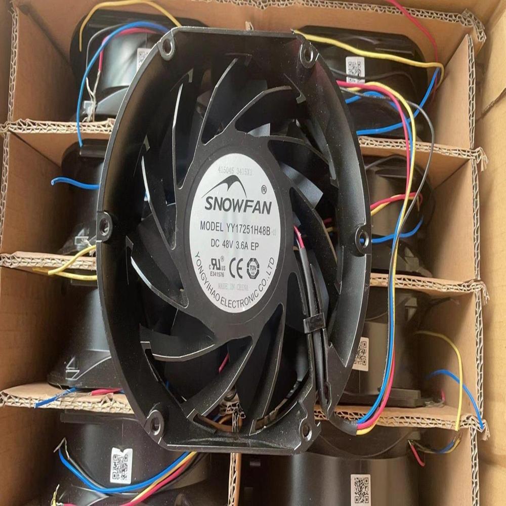 SNOWFAN YY17251H48B 48V DC 3.6A 17251mm METAL Ball Bearing Industrial Axial Cooling Fan
