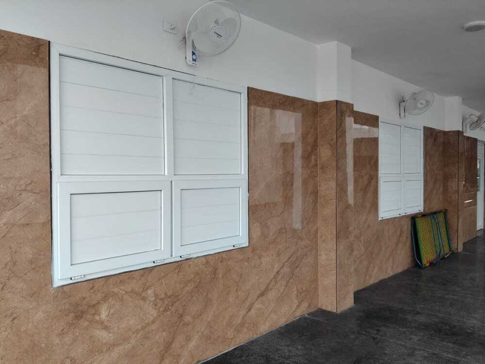 White Upvc Windows - Application: Residential & Commercial