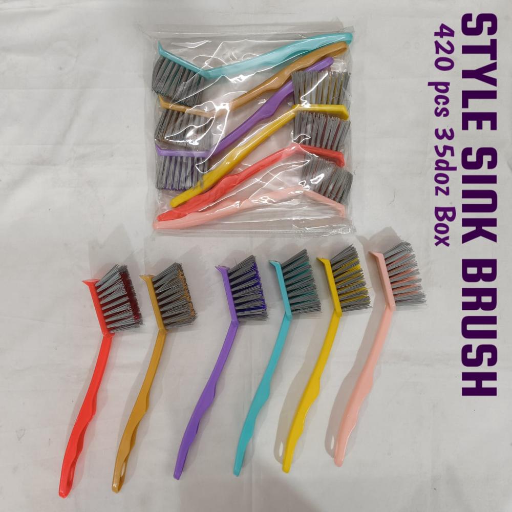 Plastic Kitchen Sink Cleaning Brushes