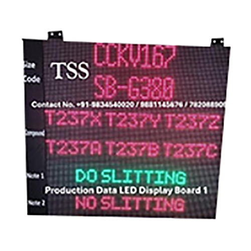 Production Data Led Display Board - Application: Air Quality Monitoring