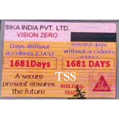 6 x 4 Multi Color Outdoor Full Screen Type Safety Performance LED Display Board