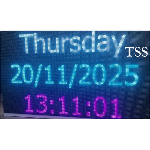 Multi Colour Scrolling LED Display Board