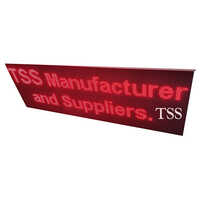 Single Colour Outdoor Scrolling Led Display Board - Application: Multipurpose Used