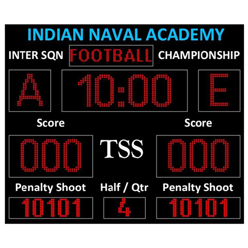 6 X 4 Single Colour Outdoor  IP65 Sports Football Display Board