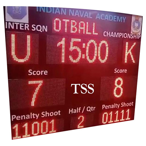 6 X 4 Outdoor Single Colour IP65 Window Type Sports Display Board
