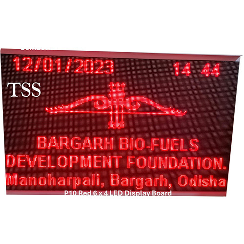 6 X 4 P10 Red Led Display Board - Application: Air Quality Monitoring