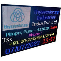 6 X 4 P10 Rgb  Led Display Board - Application: Air Quality Monitoring