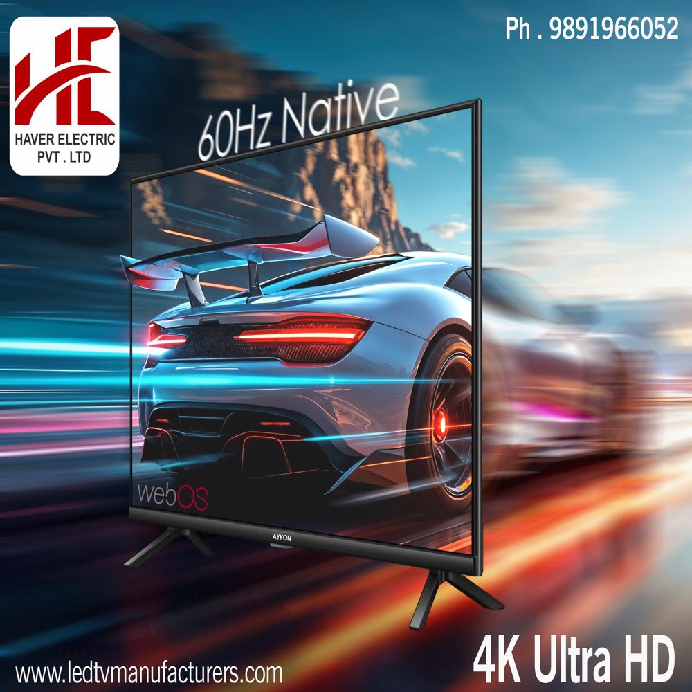 55 Inch Web Os Led Tv - Color: Black