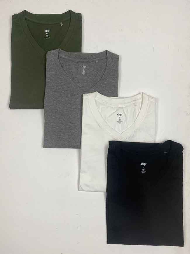 M11432 Mens Organic Cotton T-Shirts Assorte