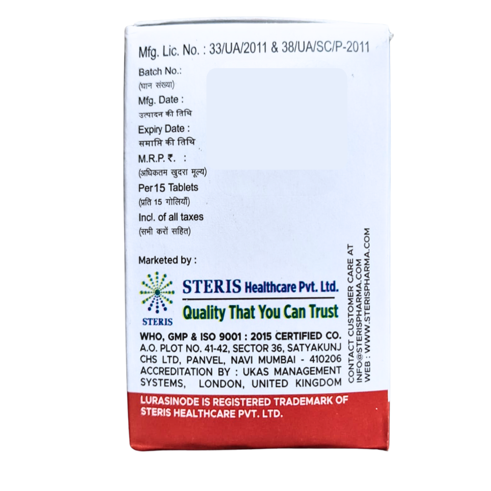 Lurasinode 80 - Dosage Form: Oral Tablet