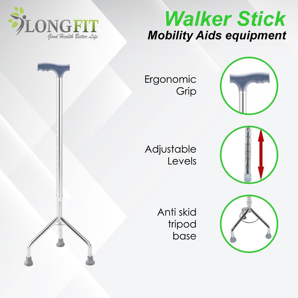 Walking Stick With 3 Legs