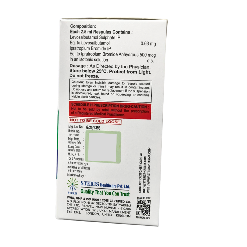 Ipratrop Ld Respules - Physical Form: Liquid