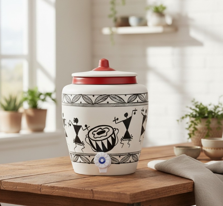 Clay Water Pot Timpany 11 LTR