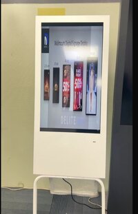 A Type Digital Standee - Application: Advertising & Promotions