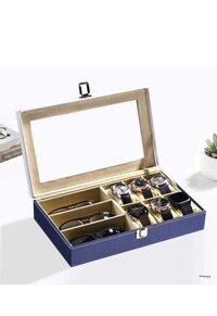 9 Slot Watches Boxe - Coating Type: Water-resistant