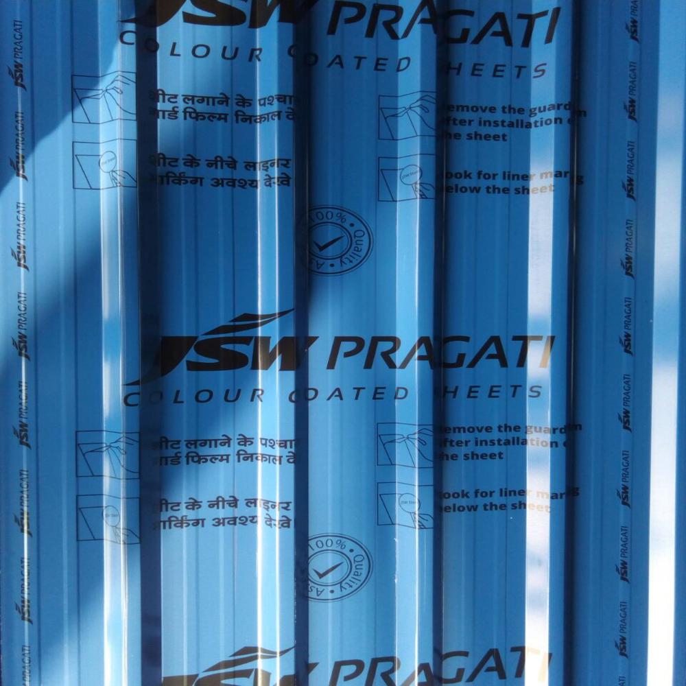 Metal Roofing Sheet - Color: Red