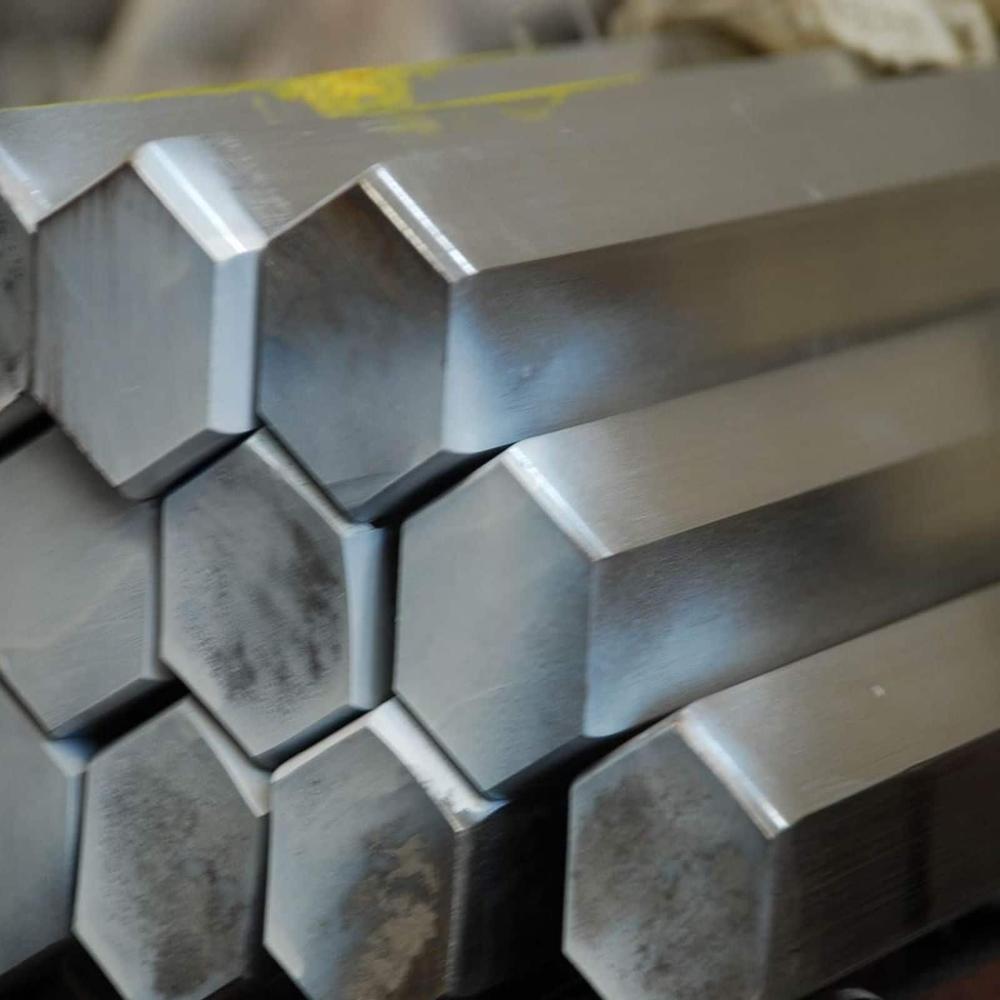 Ss Hex Bars - Color: Silver