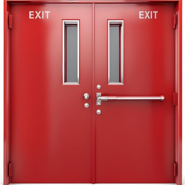 Fire Rated Doors - Stainless Steel , Various Sizes For Commercial Applications