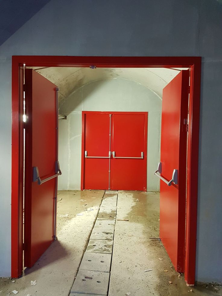 Fire Rated Doors - Stainless Steel , Various Sizes For Commercial Applications