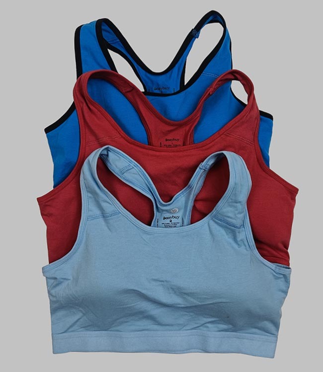 W13394 Ladies Sports Bras with Padding