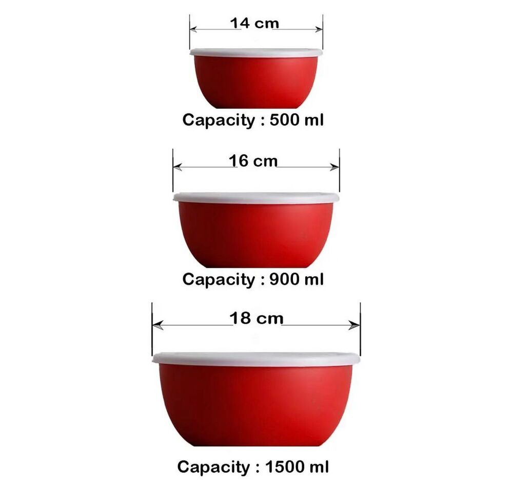 Stainless Steel Euro Bowl Set