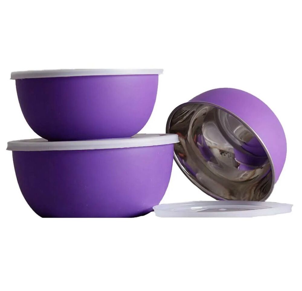 Stainless Steel Microwave Storage Bowl