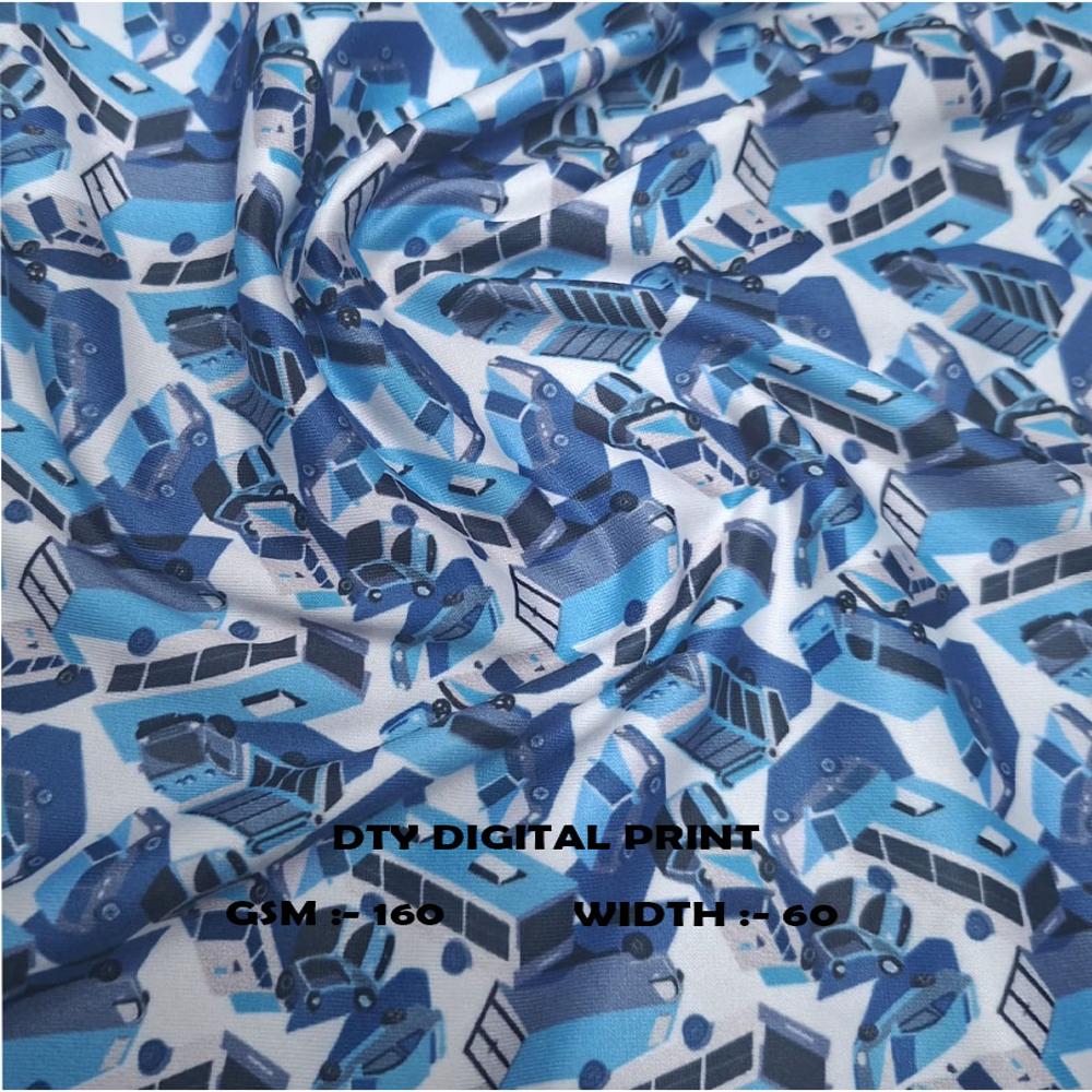 DTY DIGITAL PRINT FABRIC