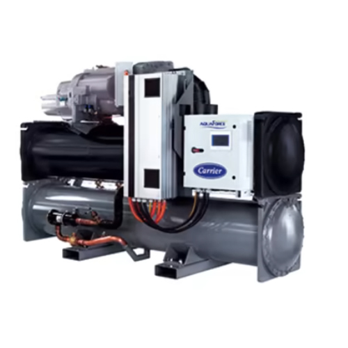 High-Efficiency Variable-Speed Water-Cooled Screw Chiller Heat Pump