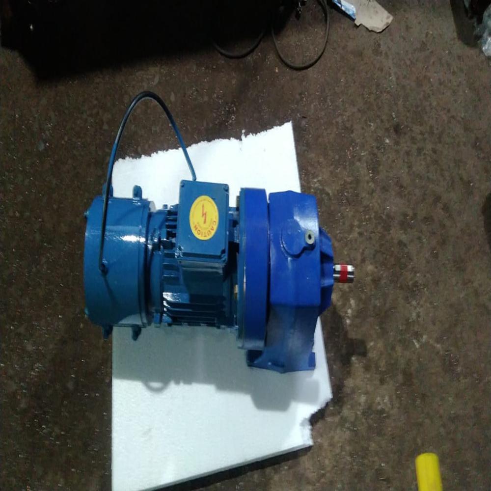 ELECTRIC GEAR MOTOR WITH BRAKE