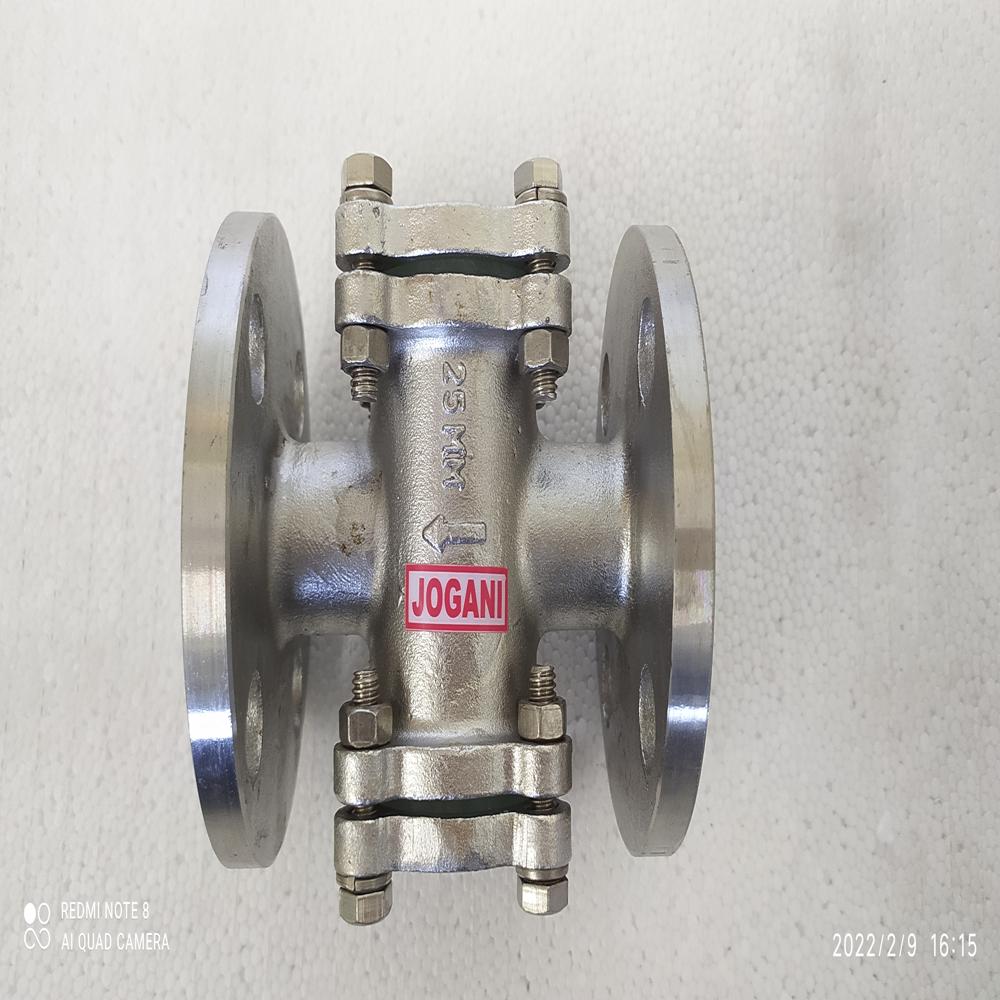 Double Window Sight Glass Valve - 14 Inch Sealed Structure | High-pressure Water Media Monitoring, Easy Installation & Minimal Maintenance